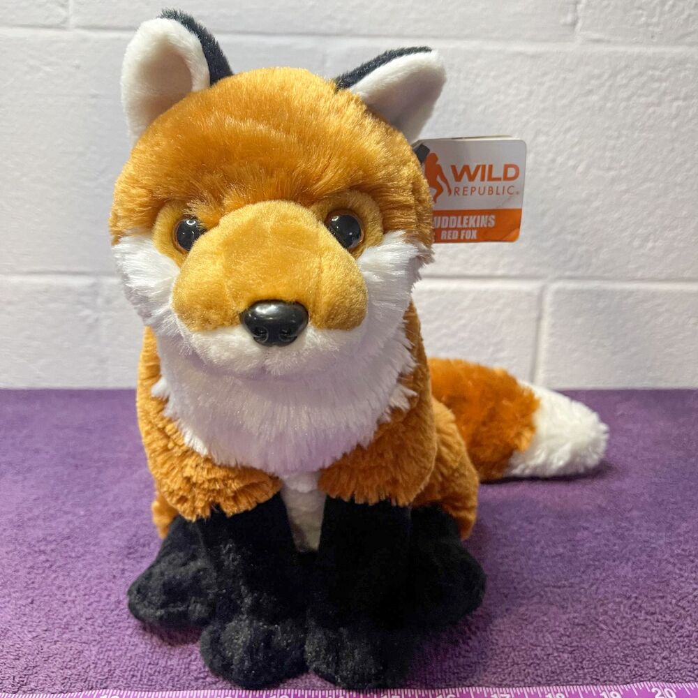 Wild Republic Cuddlekins 12-Inch Red Fox Plush Stuffed Animal